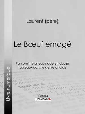 cover image of Le Boeuf enragé